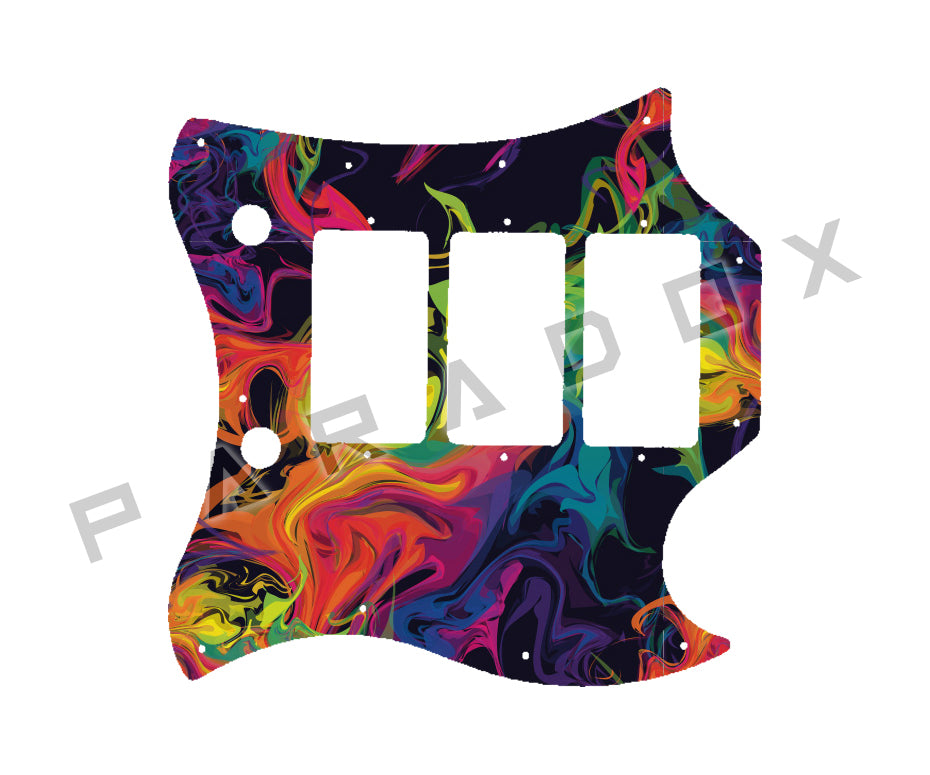 Custom Pickguard For 2007 - 2008 Made in America Gibson SG Special Faded Triple Pickup