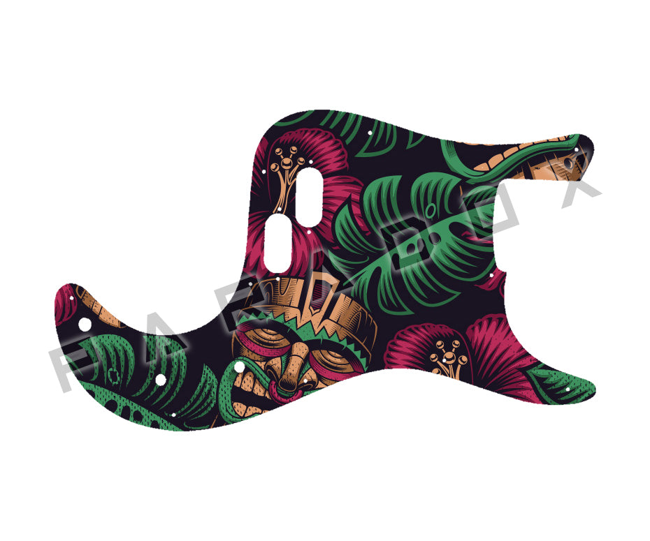 Custom Pickguard For 1984 - 1985 Made in Japan Squier by Fender Bullet Bass B-34