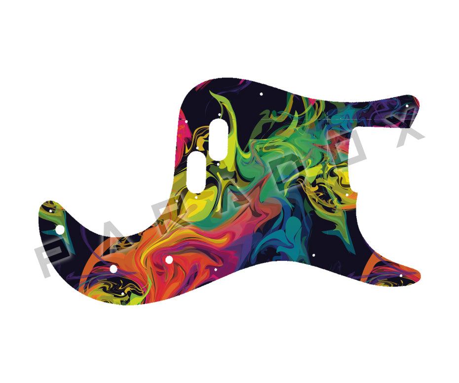 Custom Pickguard For 1984 - 1985 Made in Japan Squier by Fender Bullet Bass B-34