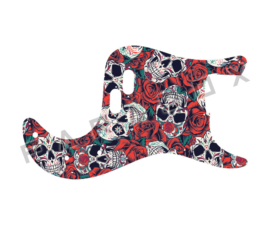 Custom Pickguard For 1984 - 1985 Made in Japan Squier by Fender Bullet Bass B-34