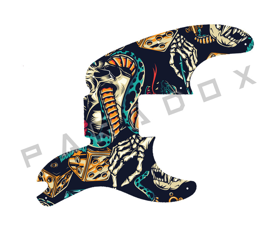 Custom Pickguard For 2009 - 2024 Made in Indonesia Classic Vibe '50s Precision Bass