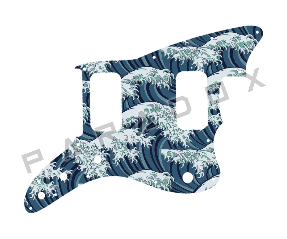 Custom Pickguard For 2020 - 2024 Made in Indonesia Squier by Fender Mini Jazzmaster HH