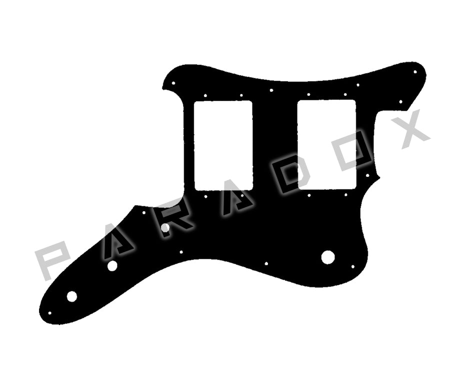 Custom Pickguard For 2023 - 2024 Made in China Squier by Fender Paranormal Rascal Bass HH