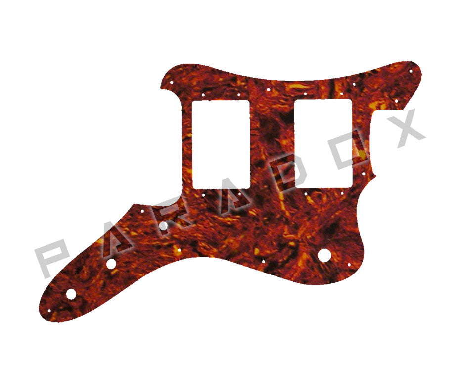 Custom Pickguard For 2023 - 2024 Made in China Squier by Fender Paranormal Rascal Bass HH