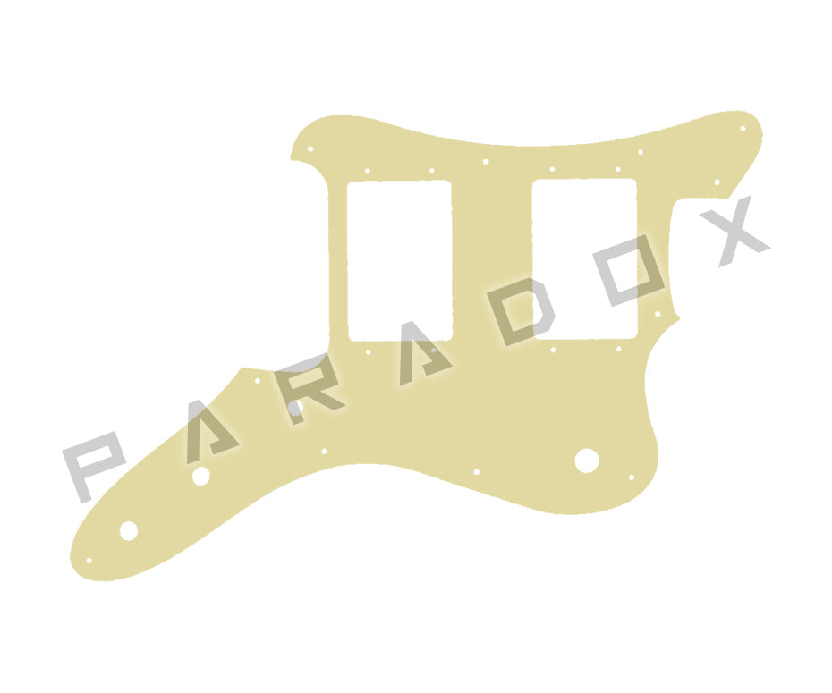 Custom Pickguard For 2023 - 2024 Made in China Squier by Fender Paranormal Rascal Bass HH