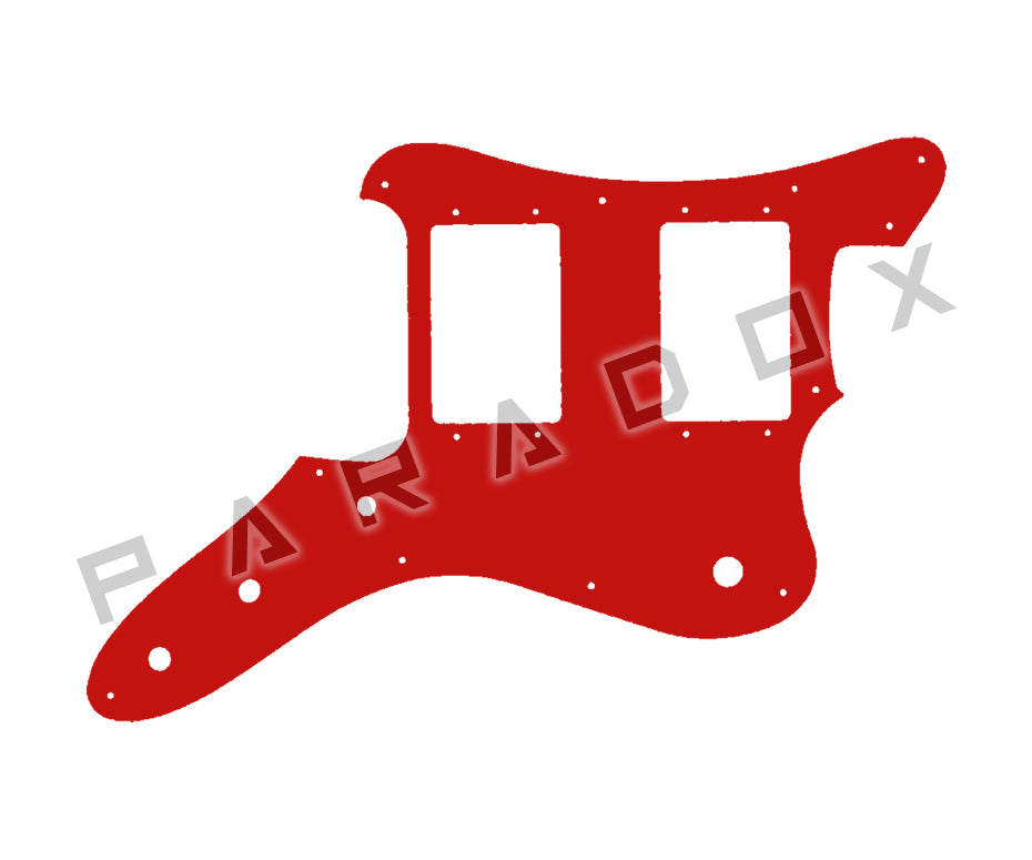Custom Pickguard For 2023 - 2024 Made in China Squier by Fender Paranormal Rascal Bass HH