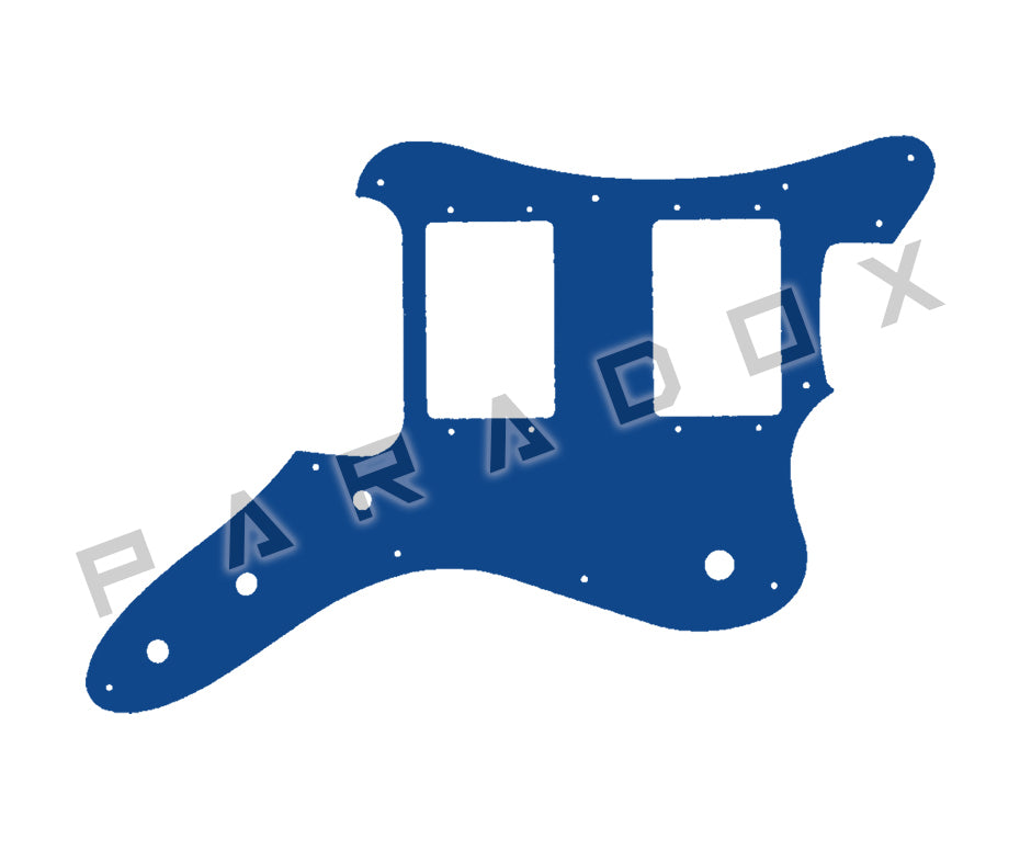 Custom Pickguard For 2023 - 2024 Made in China Squier by Fender Paranormal Rascal Bass HH