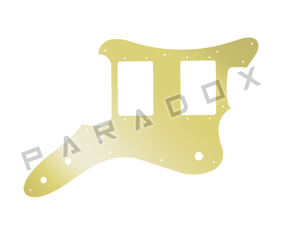 Custom Pickguard For 2023 - 2024 Made in China Squier by Fender Paranormal Rascal Bass HH