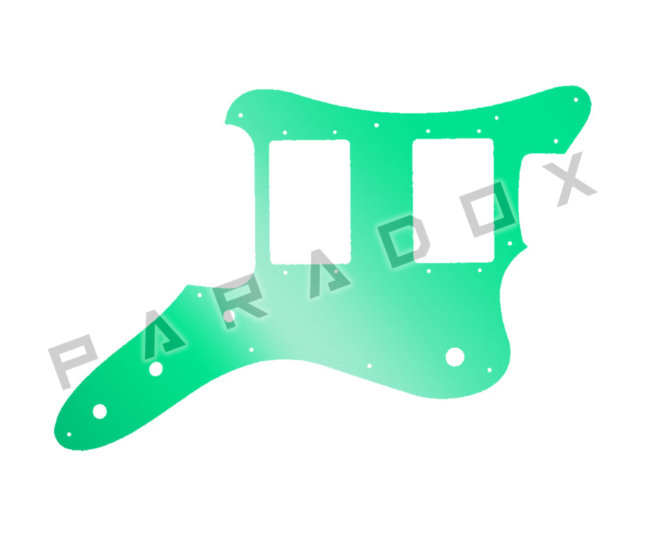 Custom Pickguard For 2023 - 2024 Made in China Squier by Fender Paranormal Rascal Bass HH