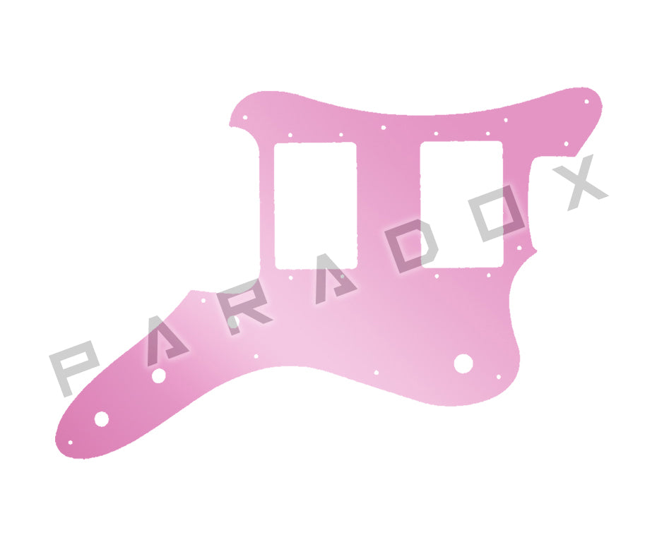 Custom Pickguard For 2023 - 2024 Made in China Squier by Fender Paranormal Rascal Bass HH