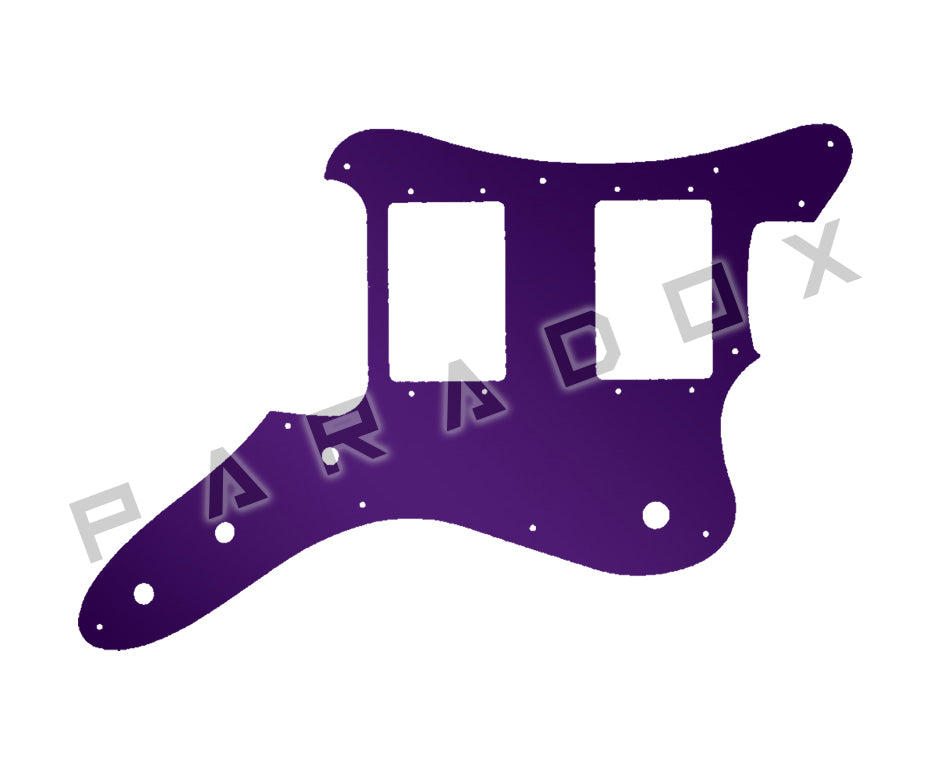 Custom Pickguard For 2023 - 2024 Made in China Squier by Fender Paranormal Rascal Bass HH