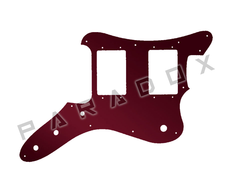 Custom Pickguard For 2023 - 2024 Made in China Squier by Fender Paranormal Rascal Bass HH