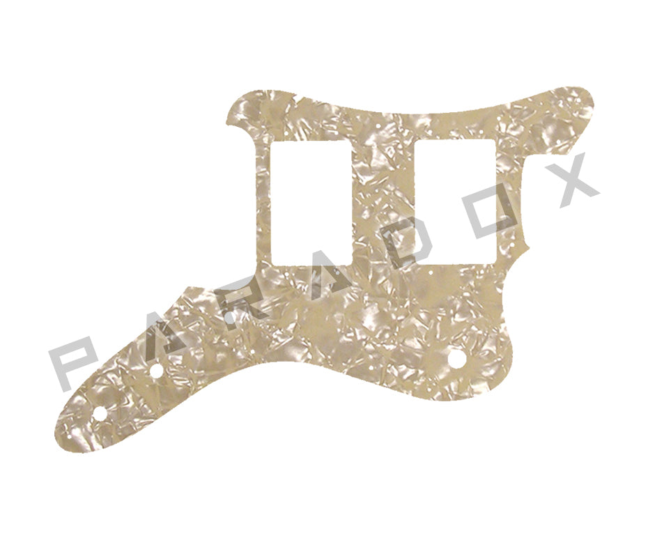 Custom Pickguard For 2023 - 2024 Made in China Squier by Fender Paranormal Rascal Bass HH