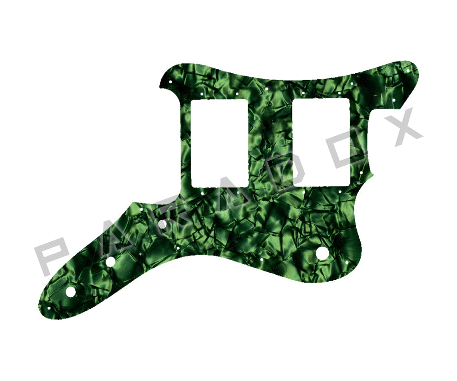 Custom Pickguard For 2023 - 2024 Made in China Squier by Fender Paranormal Rascal Bass HH