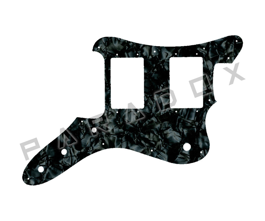 Custom Pickguard For 2023 - 2024 Made in China Squier by Fender Paranormal Rascal Bass HH