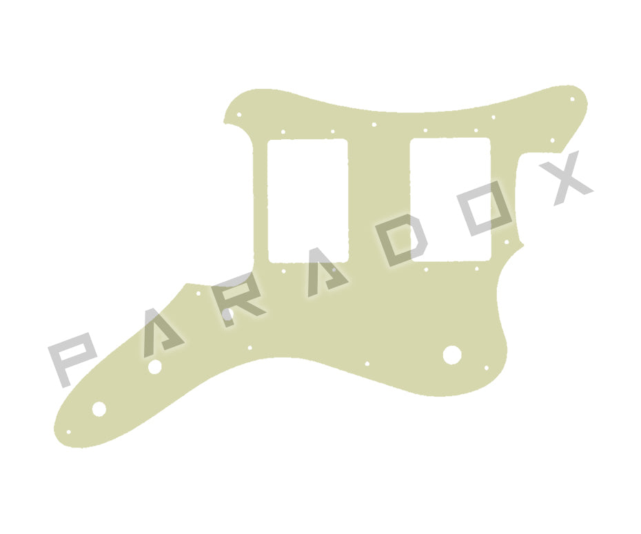 Custom Pickguard For 2023 - 2024 Made in China Squier by Fender Paranormal Rascal Bass HH