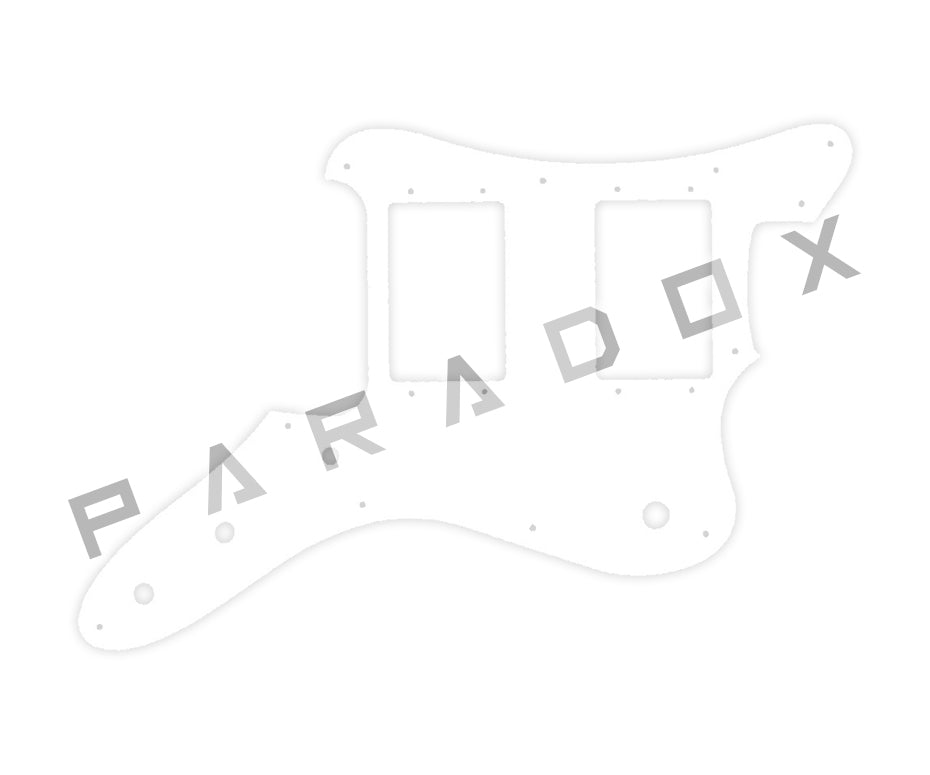 Custom Pickguard For 2023 - 2024 Made in China Squier by Fender Paranormal Rascal Bass HH