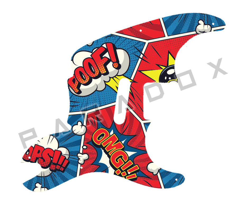 Custom Pickguard For 2004 - 2006 Made in Indonesia Squier '51