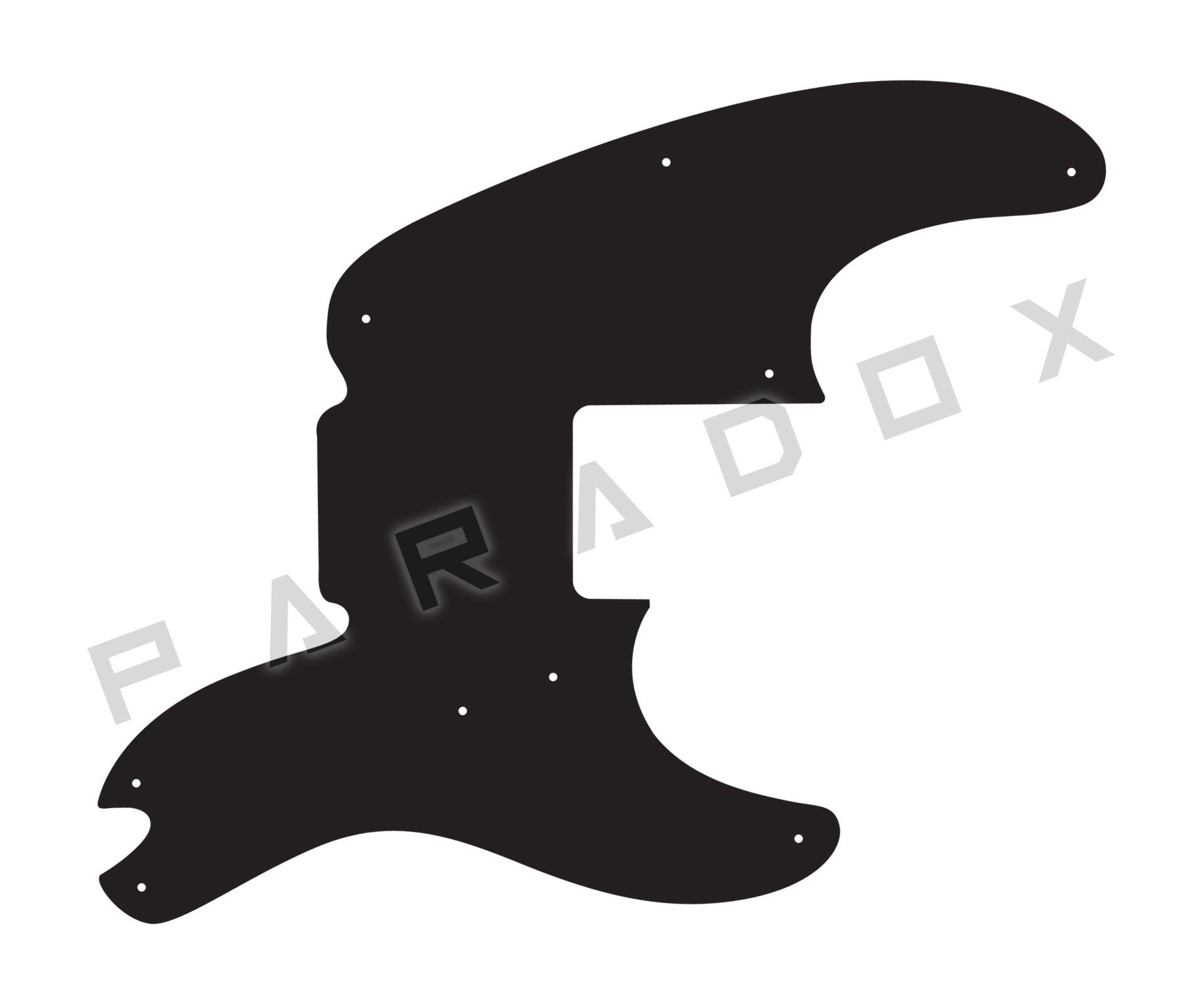 Custom Pickguard For 2008 - 2012 Made in China Squier Classic Vibe '50s Precision Bass