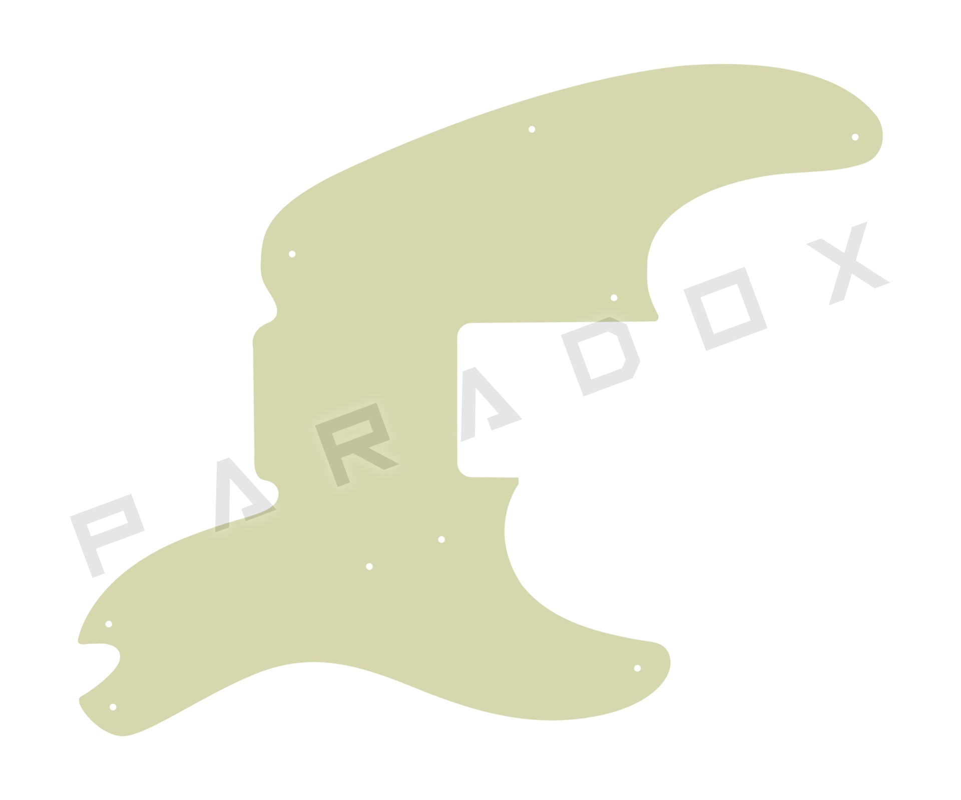 Custom Pickguard For 2008 - 2012 Made in China Squier Classic Vibe '50s Precision Bass