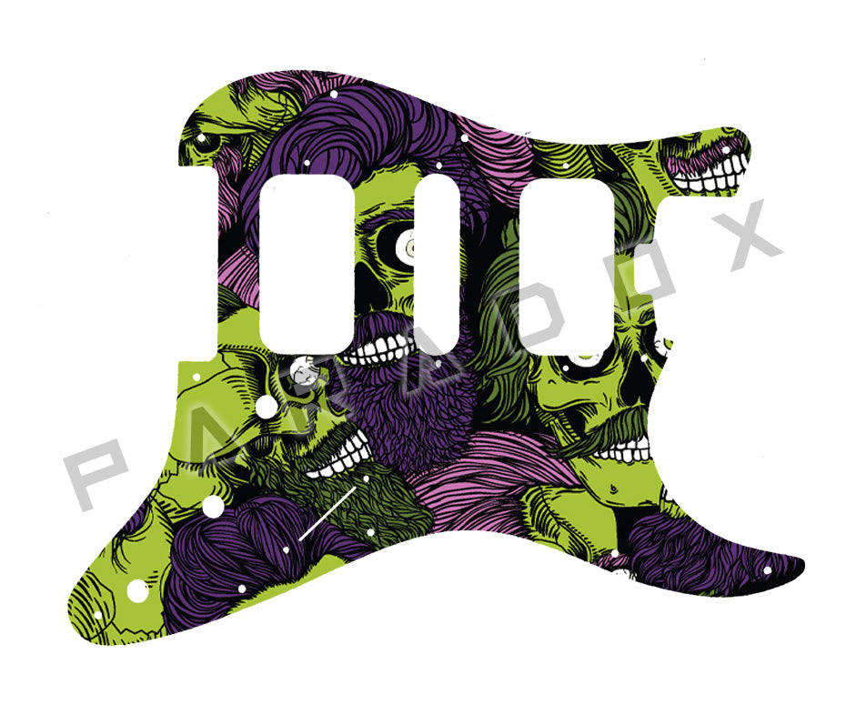 Custom Pickguard For 2016 - 2019 Made in America Fender American Elite Stratocaster Exposed Coil's HSH