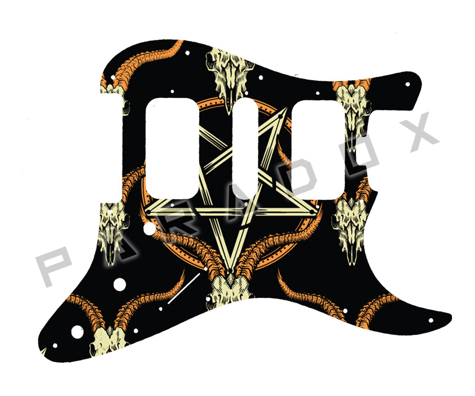 Custom Pickguard For 2016 - 2019 Made in America Fender American Elite Stratocaster Exposed Coil's HSH