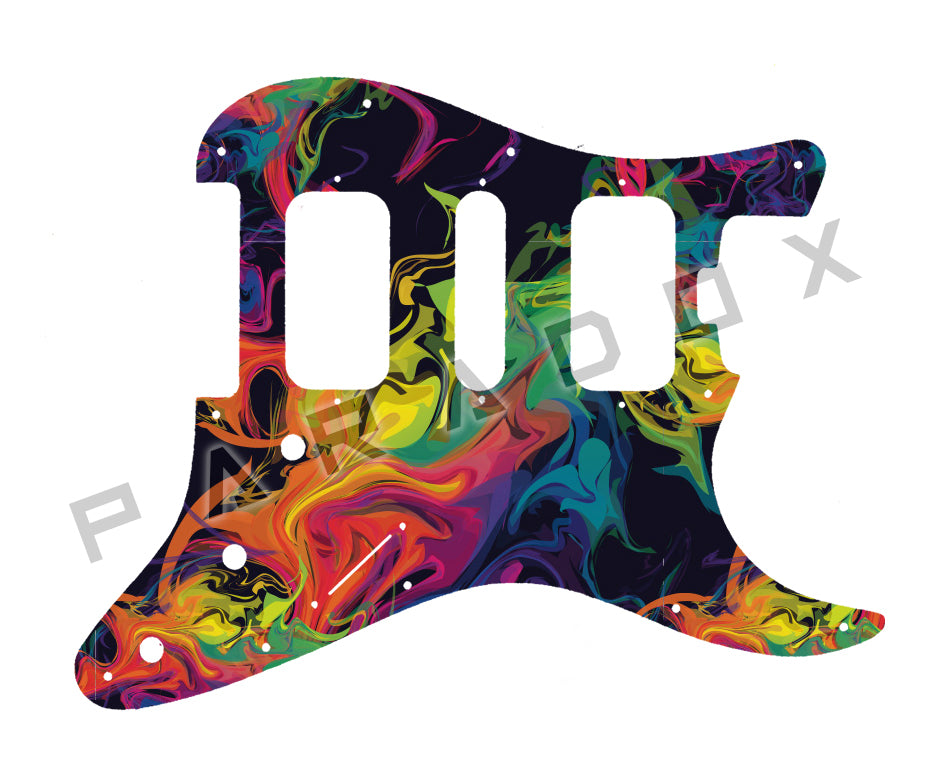 Custom Pickguard For 2016 - 2019 Made in America Fender American Elite Stratocaster Exposed Coil's HSH