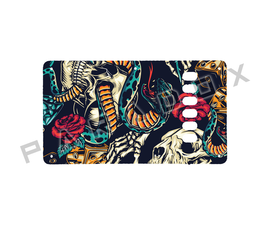 Custom Backplate For 2009 - 2017 Made in America Ernie Ball Music Man Albert Lee Signature