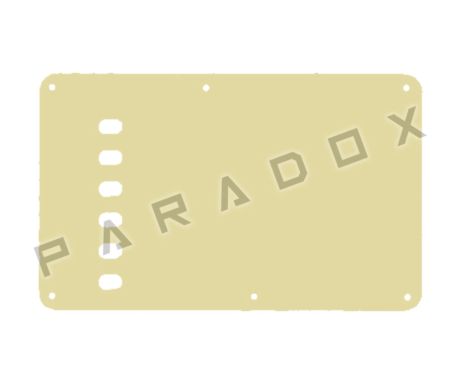 Custom Backplate For 2021 Made in America Fender Custom Shop LTD 1959 Stratocaster Heavy Relic