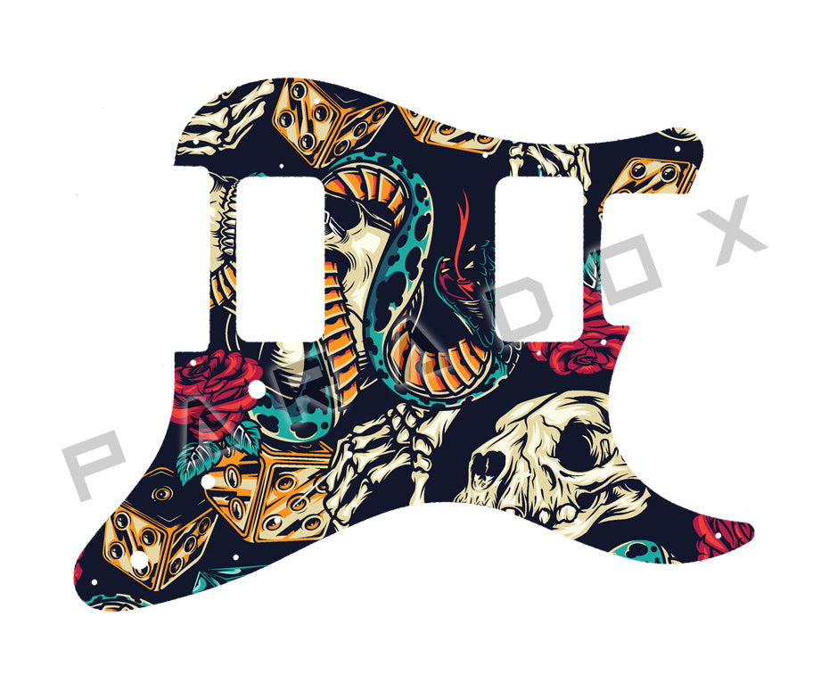 Custom Pickguard For 2020 - 2025 Made in Japan Fender MIJ Boxer Series Stratocaster HH