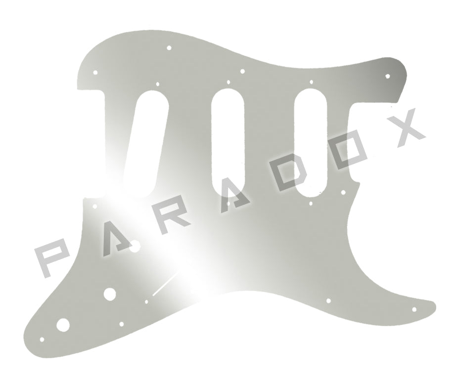 Custom Pickguard For 2000 - Present Made in America Fender Stratocaster Oversized Template with Burns Tri-Sonic Pickups