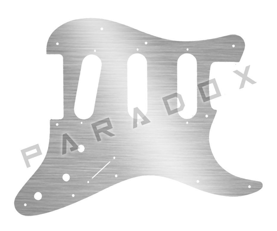 Custom Pickguard For 2000 - Present Made in America Fender Stratocaster Oversized Template with Burns Tri-Sonic Pickups