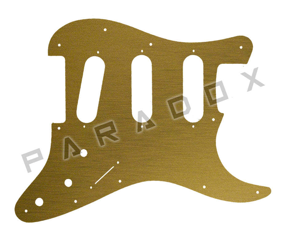 Custom Pickguard For 2000 - Present Made in America Fender Stratocaster Oversized Template with Burns Tri-Sonic Pickups