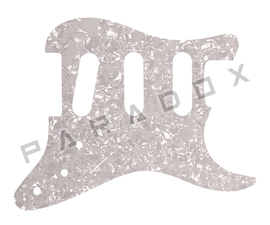 Custom Pickguard For 2000 - Present Made in America Fender Stratocaster Oversized Template with Burns Tri-Sonic Pickups