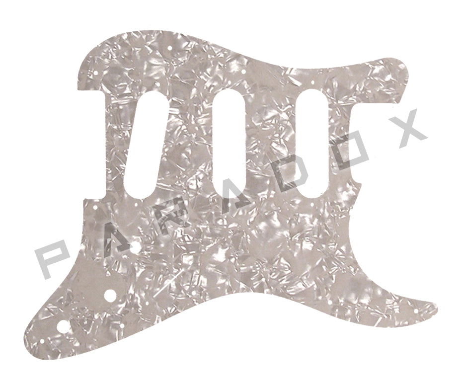 Custom Pickguard For 2000 - Present Made in America Fender Stratocaster Oversized Template with Burns Tri-Sonic Pickups