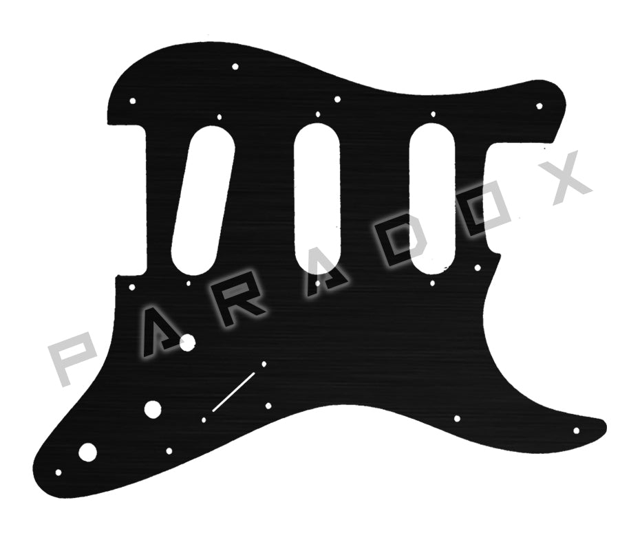 Custom Pickguard For 2000 - Present Made in America Fender Stratocaster Oversized Template with Burns Tri-Sonic Pickups