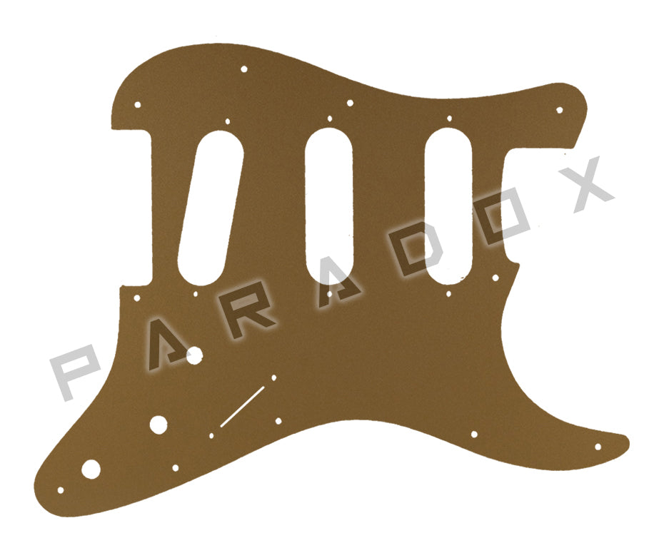 Custom Pickguard For 2000 - Present Made in America Fender Stratocaster Oversized Template with Burns Tri-Sonic Pickups