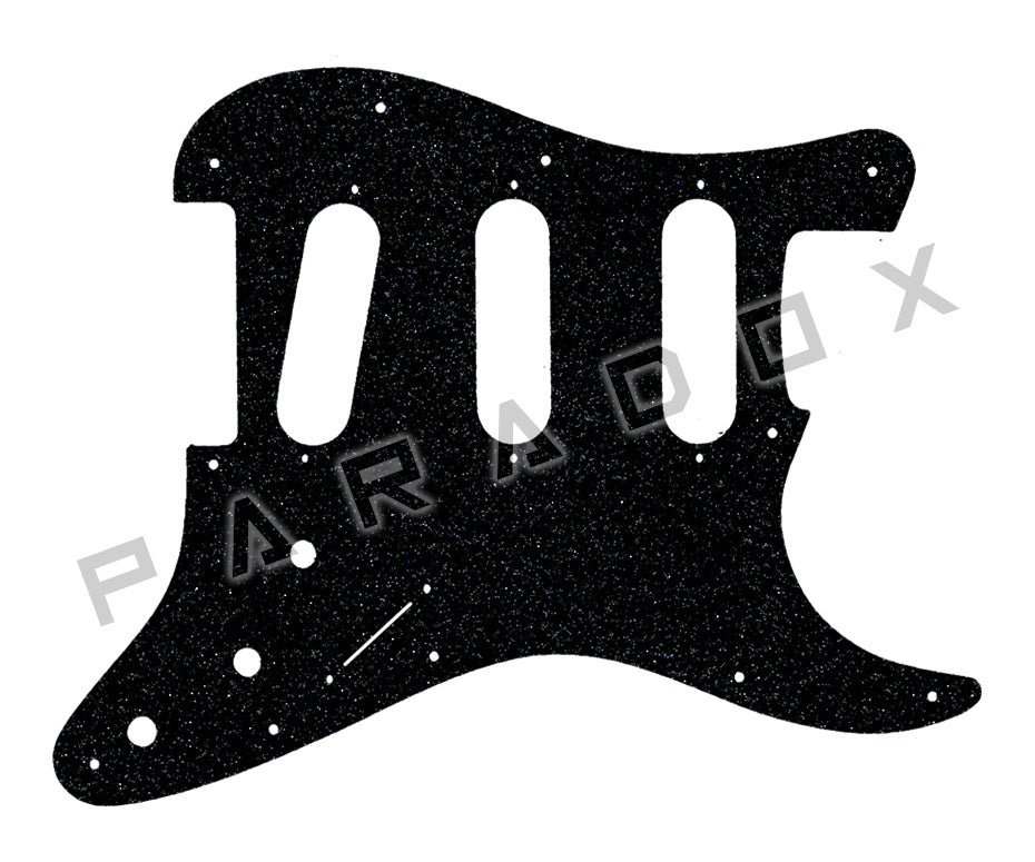 Custom Pickguard For 2000 - Present Made in America Fender Stratocaster Oversized Template with Burns Tri-Sonic Pickups