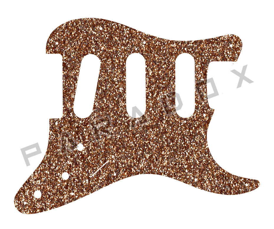 Custom Pickguard For 2000 - Present Made in America Fender Stratocaster Oversized Template with Burns Tri-Sonic Pickups