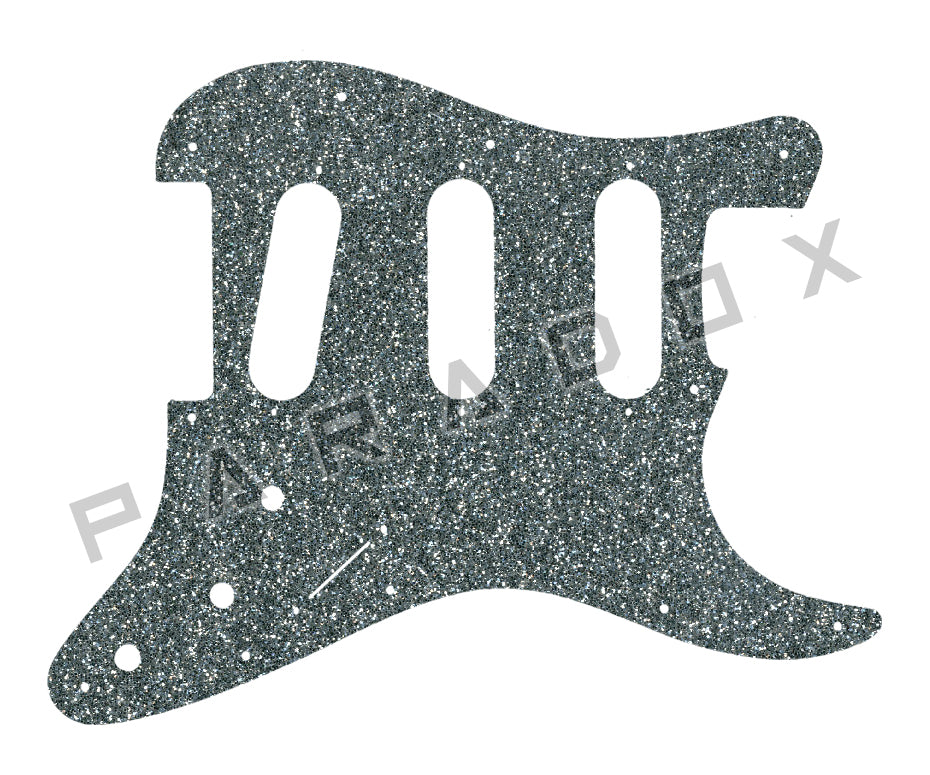 Custom Pickguard For 2000 - Present Made in America Fender Stratocaster Oversized Template with Burns Tri-Sonic Pickups