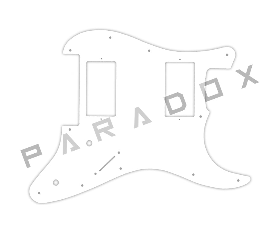 Custom Pickguard For 2017 - 2025 Made in China Squier Contemporary Active Stratocaster HH with Floyd Rose