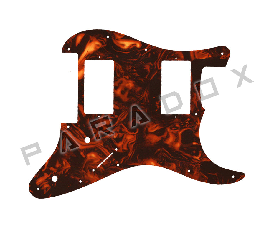 Custom Pickguard For 2017 - 2025 Made in China Squier Contemporary Active Stratocaster HH with Floyd Rose