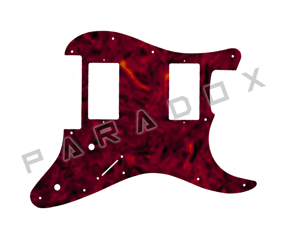 Custom Pickguard For 2017 - 2025 Made in China Squier Contemporary Active Stratocaster HH with Floyd Rose