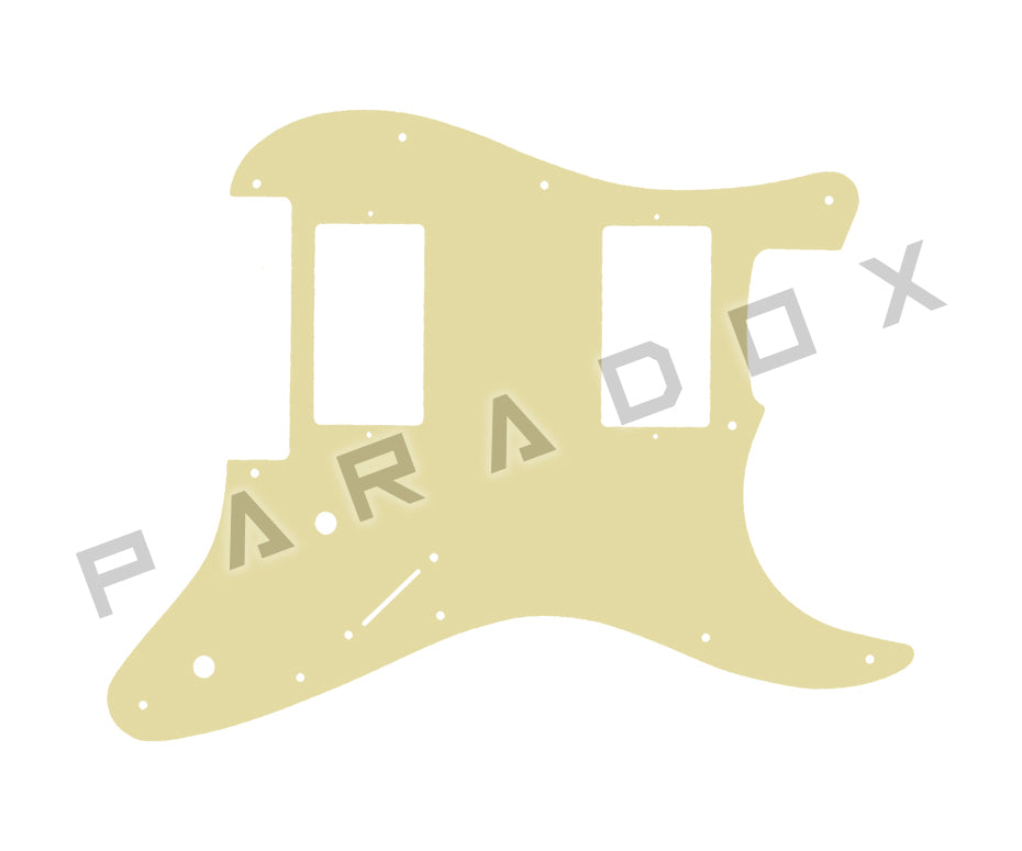 Custom Pickguard For 2017 - 2025 Made in China Squier Contemporary Active Stratocaster HH with Floyd Rose
