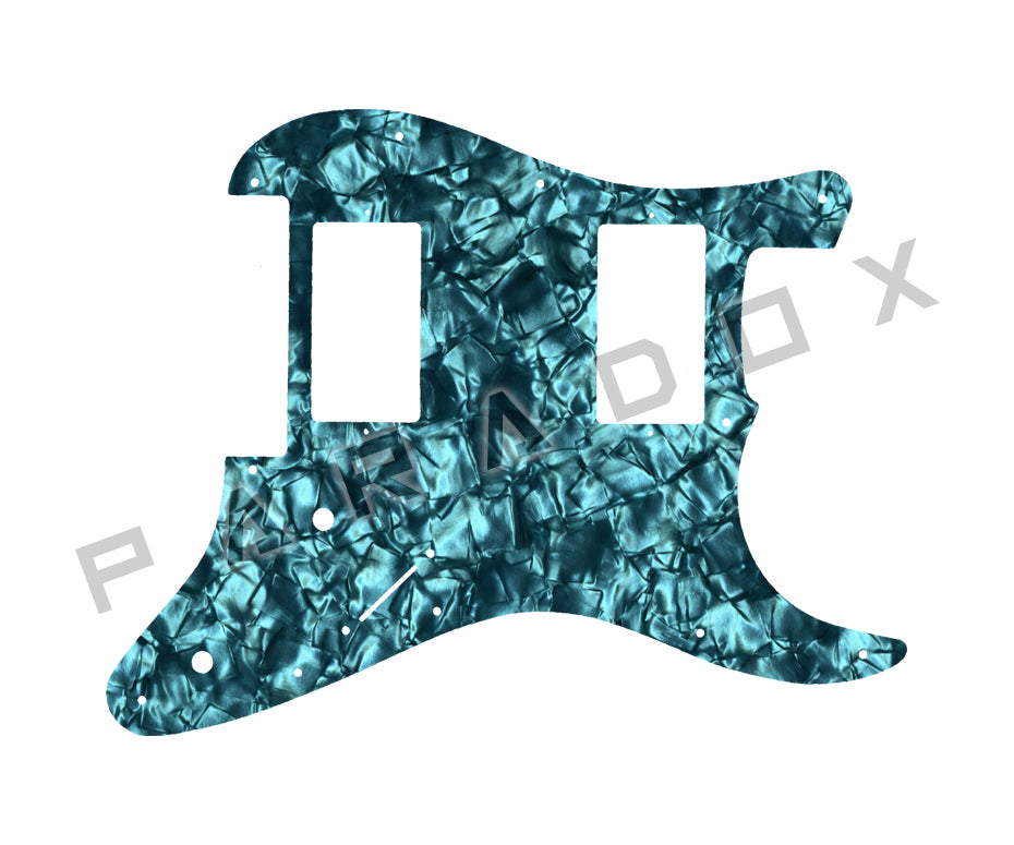 Custom Pickguard For 2017 - 2025 Made in China Squier Contemporary Active Stratocaster HH with Floyd Rose