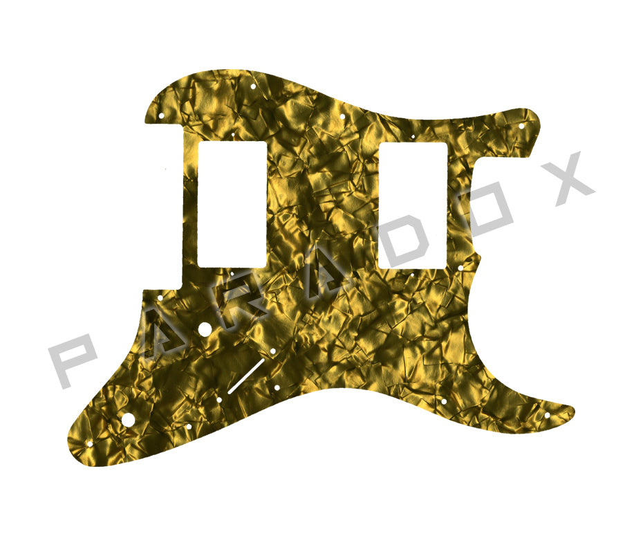 Custom Pickguard For 2017 - 2025 Made in China Squier Contemporary Active Stratocaster HH with Floyd Rose