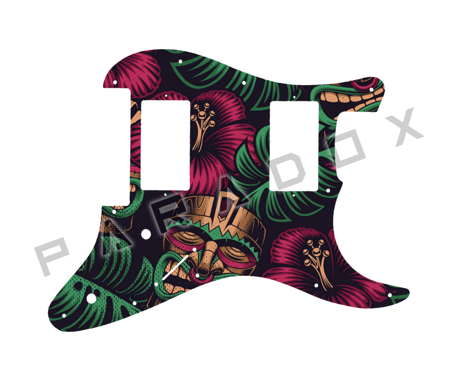 Custom Pickguard For 2017 - 2025 Made in China Squier Contemporary Active Stratocaster HH with Floyd Rose