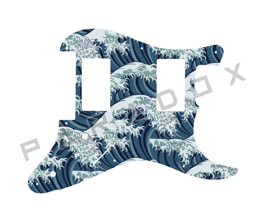 Custom Pickguard For 2017 - 2025 Made in China Squier Contemporary Active Stratocaster HH with Floyd Rose