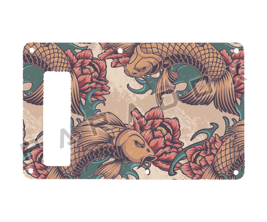 Custom Backplate For 1985 Made in Japan Fender 1 Contemporary Strat