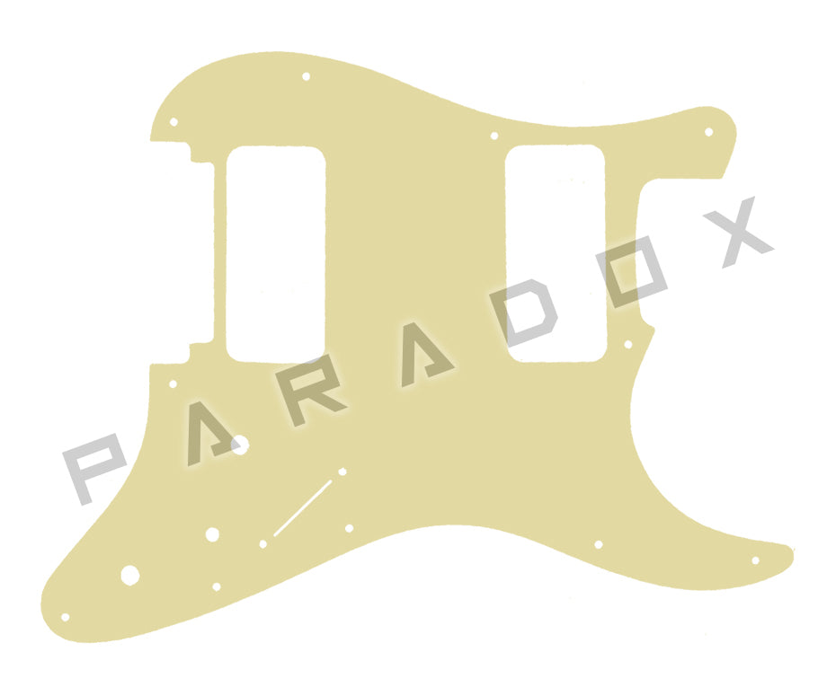 Custom Pickguard For 1985 - 1989 Made In Japan Contemporary Stratocaster; HH With System 3 Tremolo